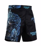 GROUNDGAME vikings MMA FIGHTSHORTS - BLACK